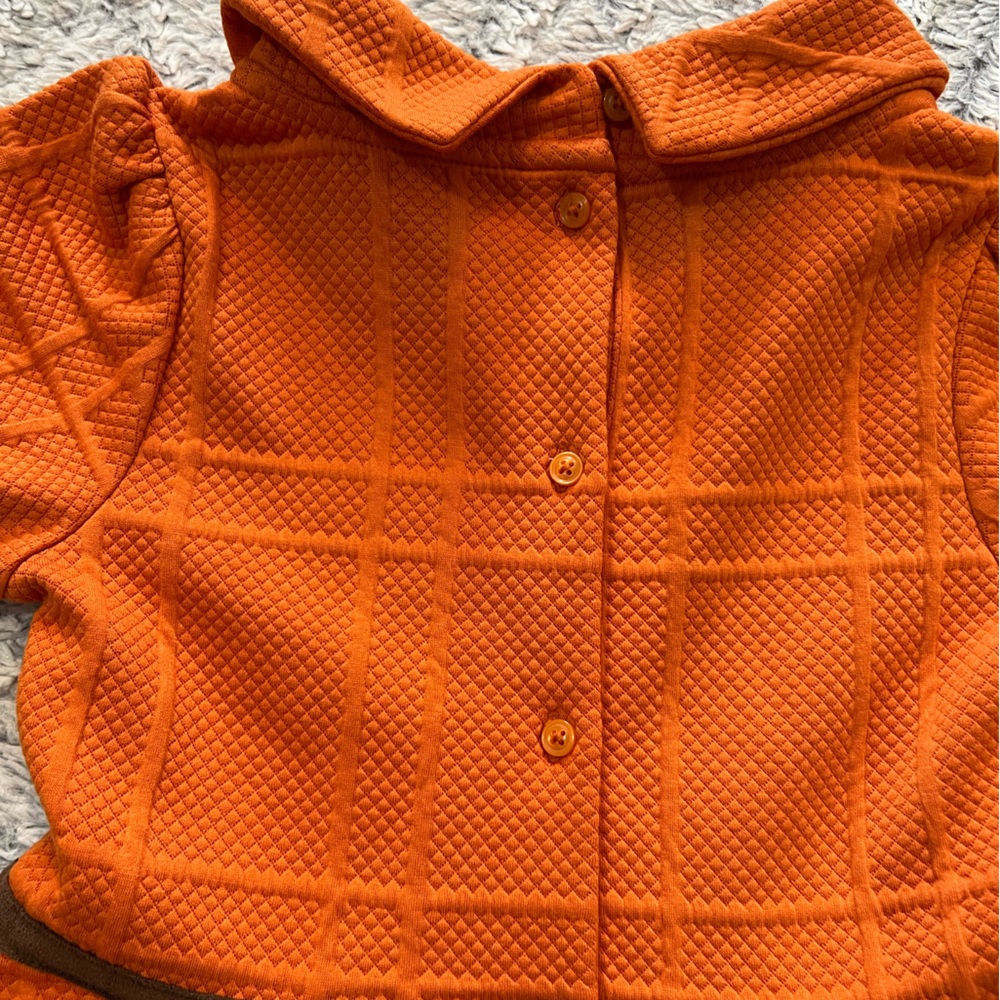 Janie and Jack Orange Kids Casual Dress - Picture 14 of 14
